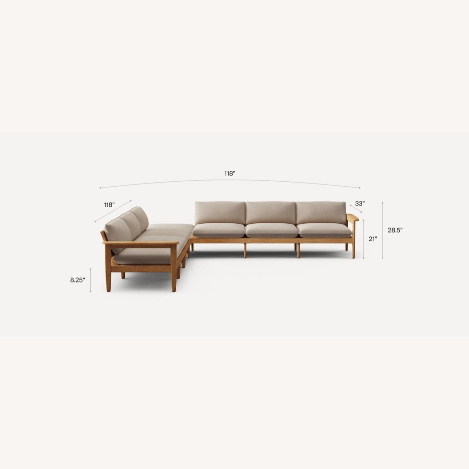 Burrow Dunes Modular Sectional Sofa  - image-1
