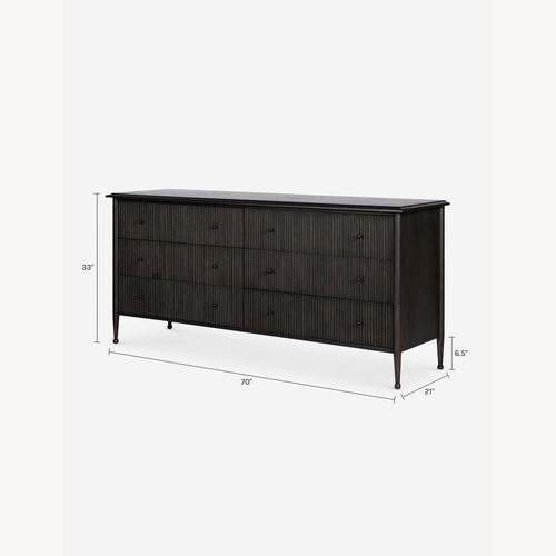 Used Lulu and Georgia Eloise 6-Drawer Dresser for sale on AptDeco