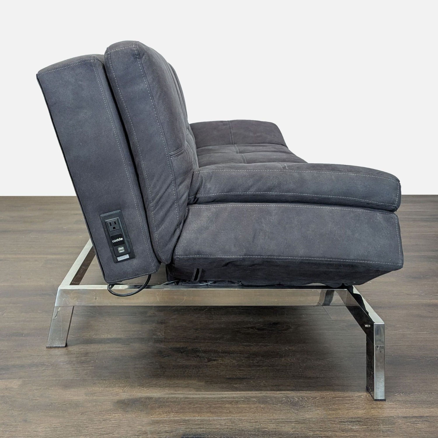 Coddle Sleeper Sofa - Modern Dark Grey  - image-5