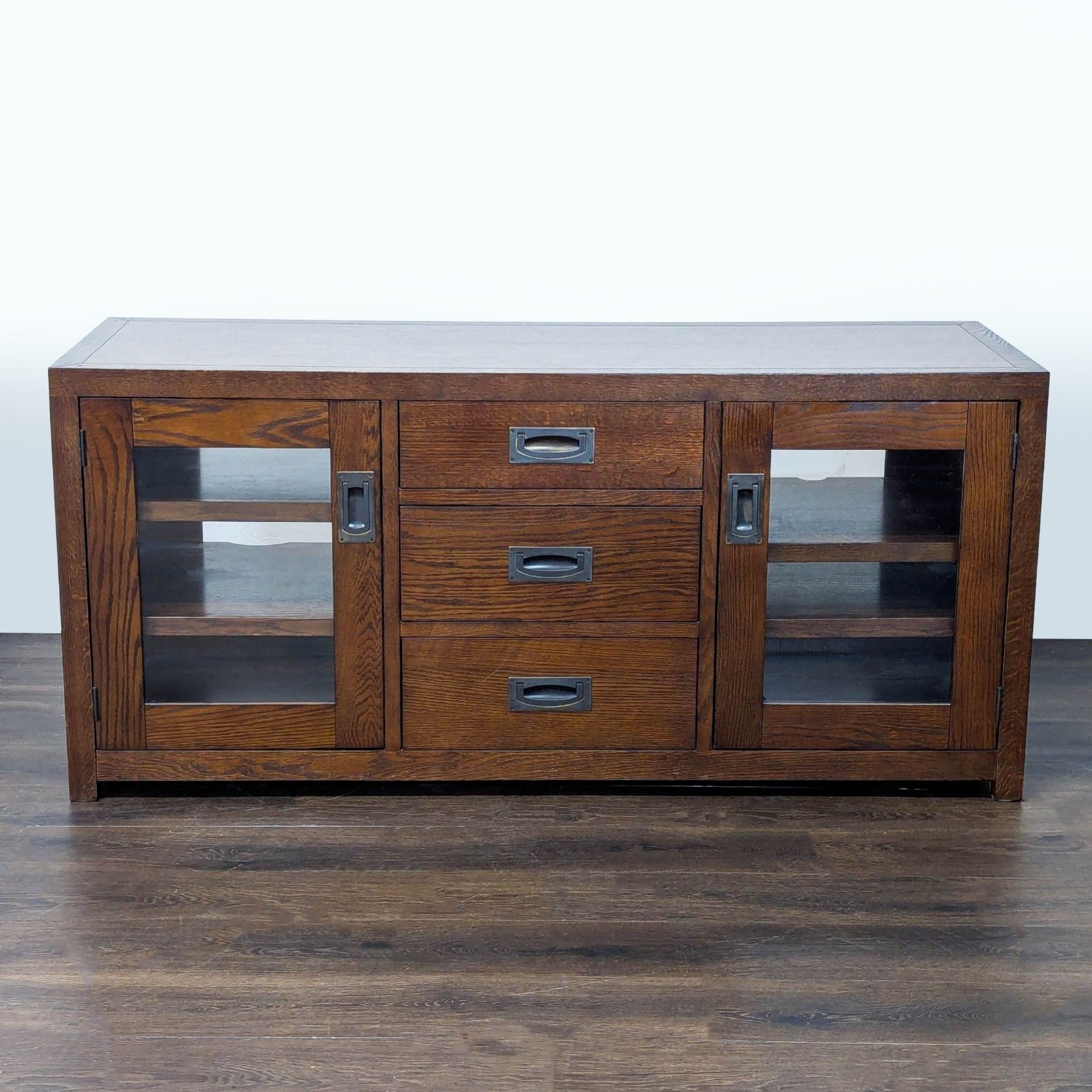 Vintage Restoration Hardware Media Console - image-4