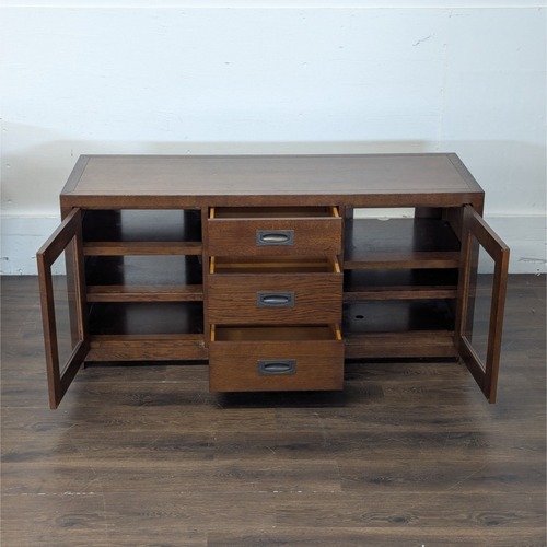 Used Vintage Restoration Hardware Media Console for sale on AptDeco
