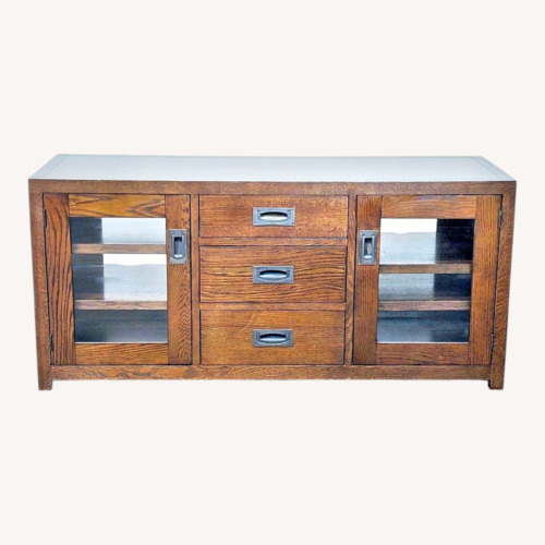 Used Vintage Restoration Hardware Media Console for sale on AptDeco