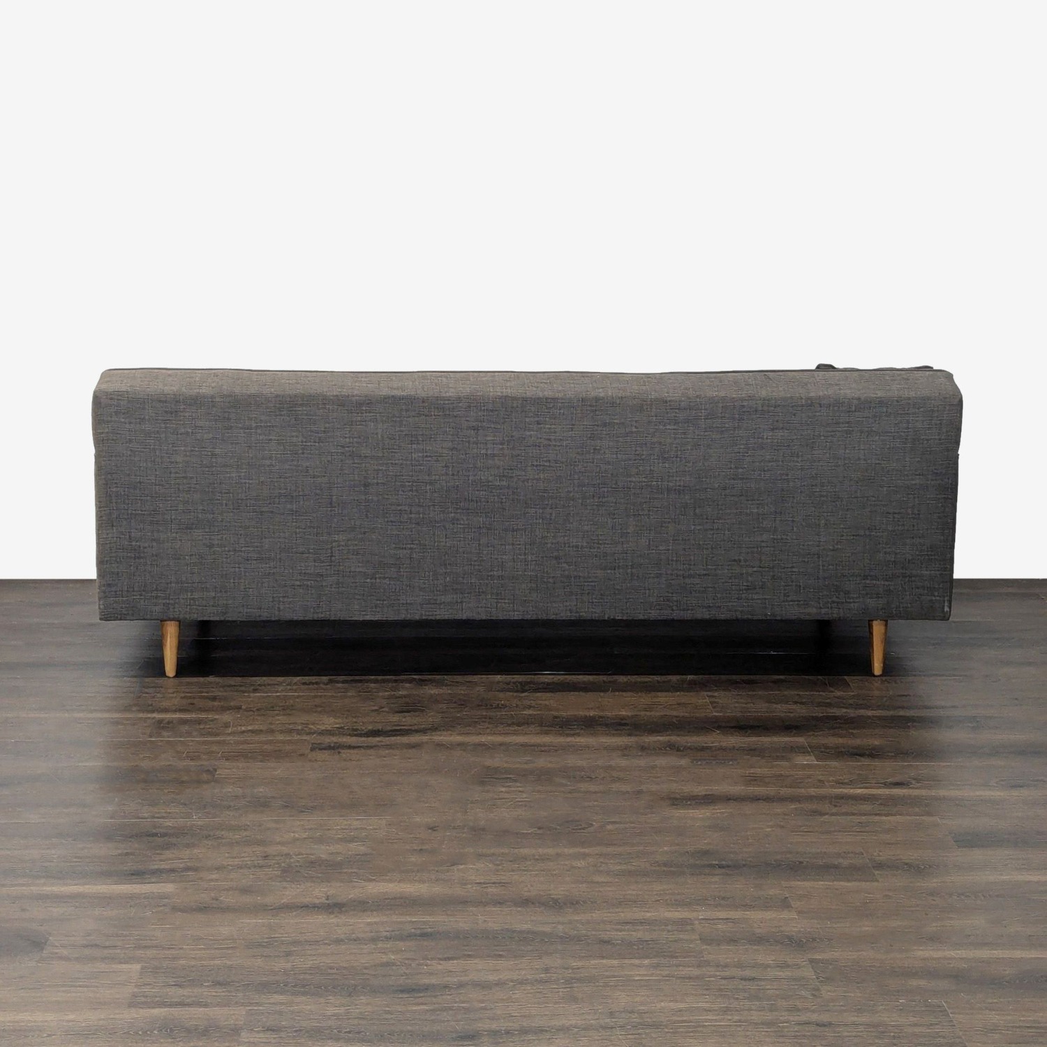 Modern Gray 3-Seat Sofa with Cushions	 - image-4