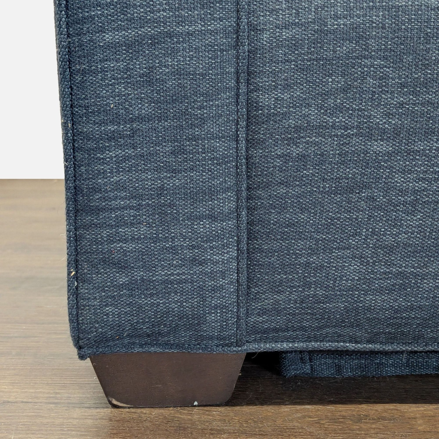 Crate & Barrel Davis Modern Blue Sleeper Sofa  - image-3
