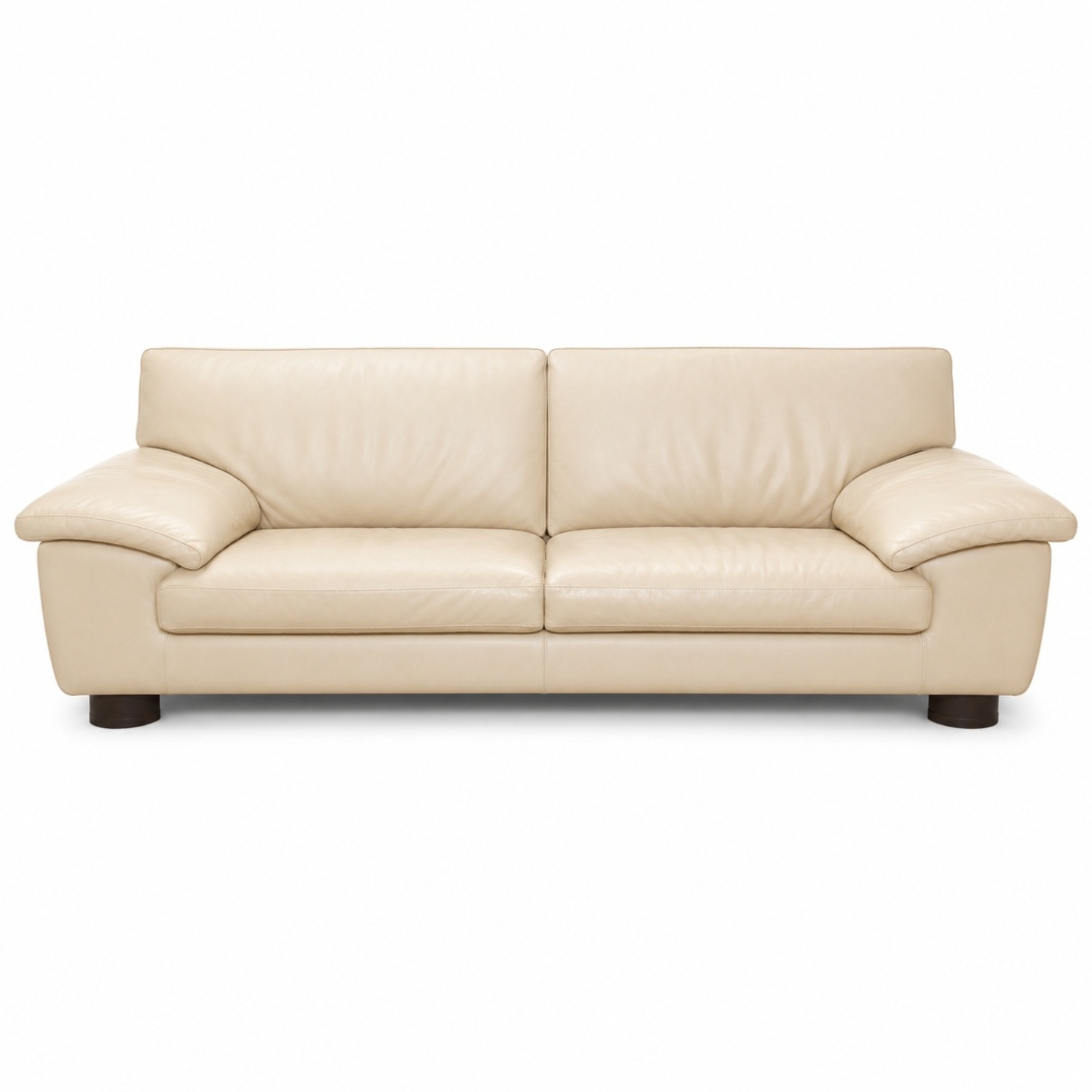 Roche Bobois Natural Leather Sleeper Sofa - image-4