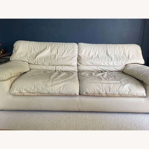 Used Roche Bobois Natural Leather Sleeper Sofa for sale on AptDeco