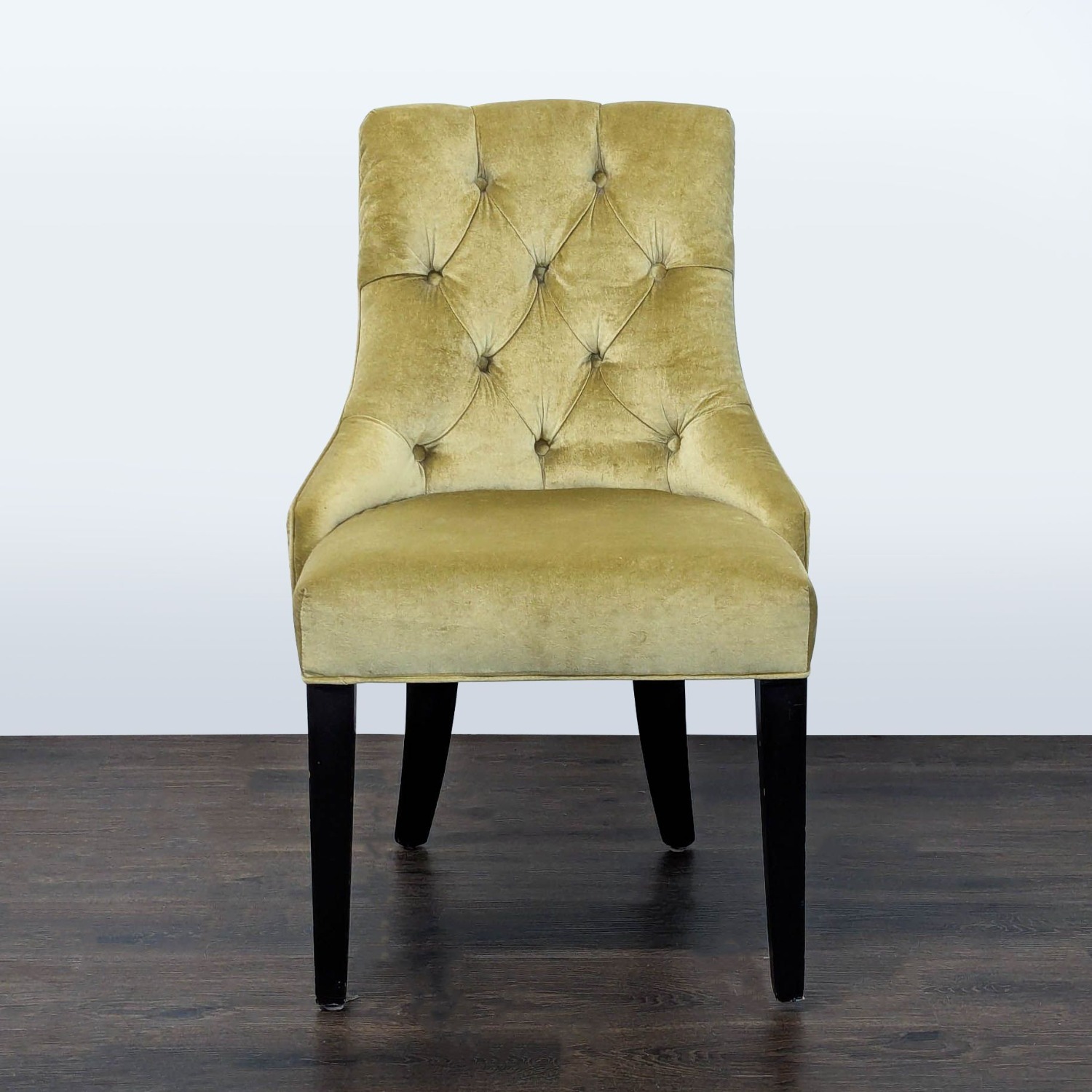 Button Tufted Dining Chair - image-5