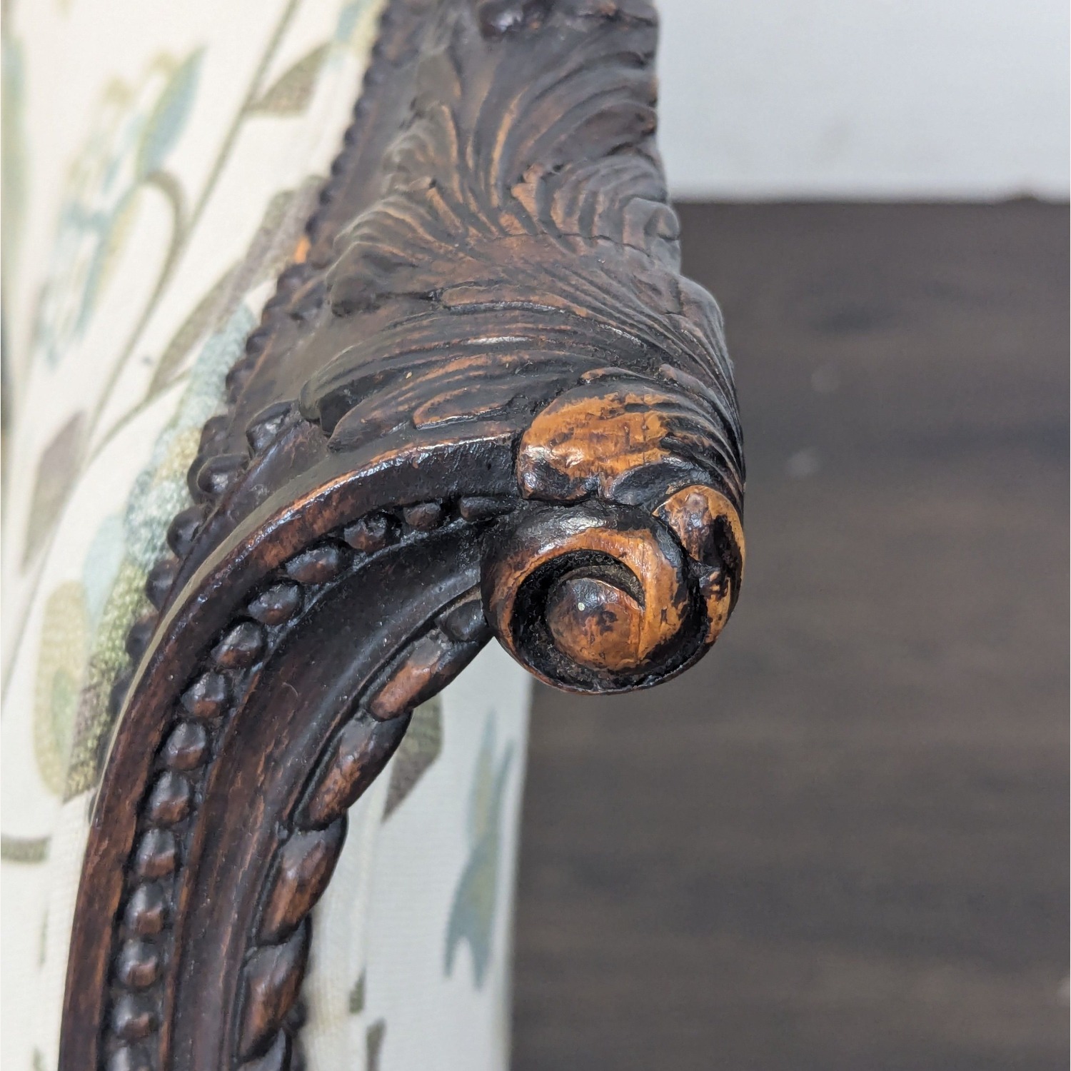 Victorian Rococo Berg√®re Lounge Chair - image-1