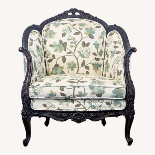 Used Victorian Rococo Berg√®re Lounge Chair for sale on AptDeco