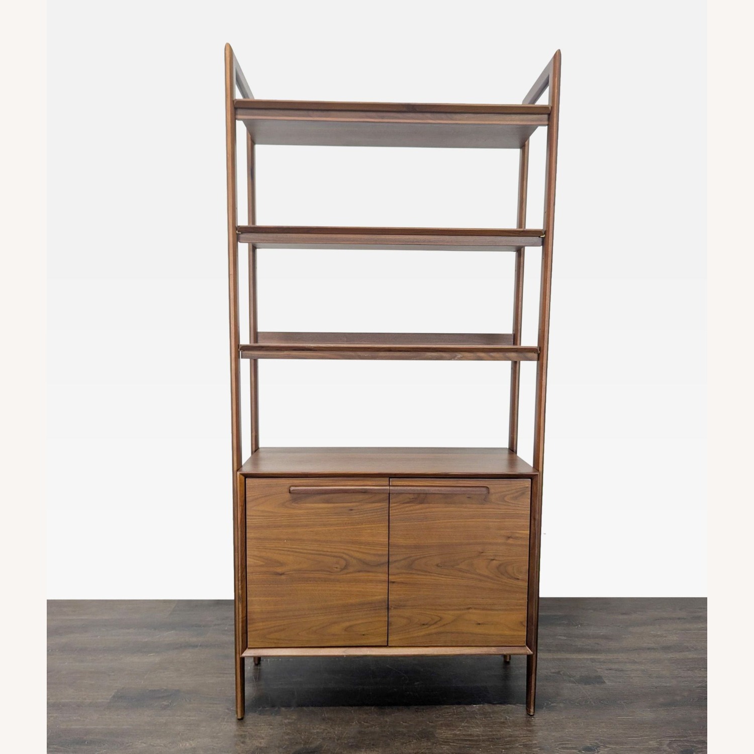Crate & Barrel Tate Modern Walnut Bookshelf   - image-7