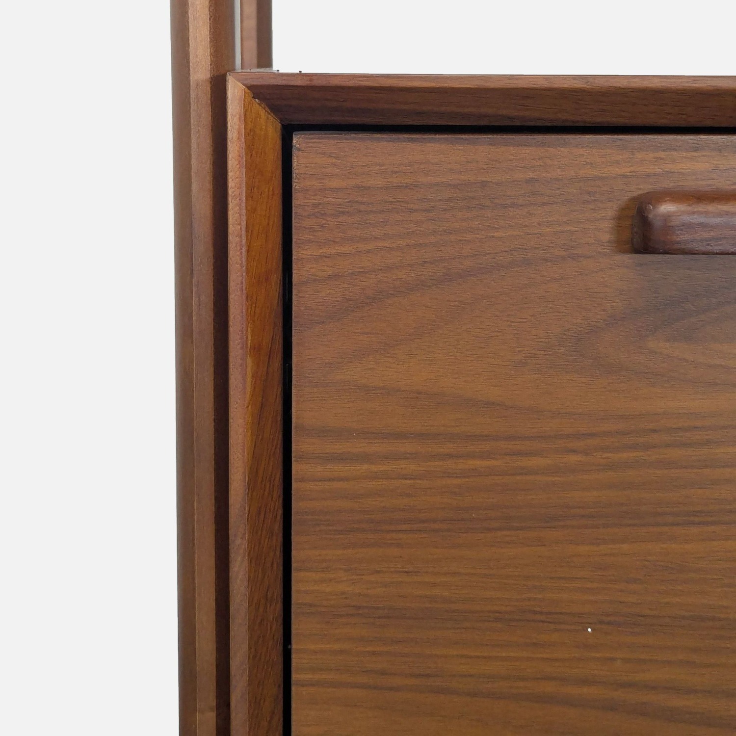 Crate & Barrel Tate Modern Walnut Bookshelf   - image-3