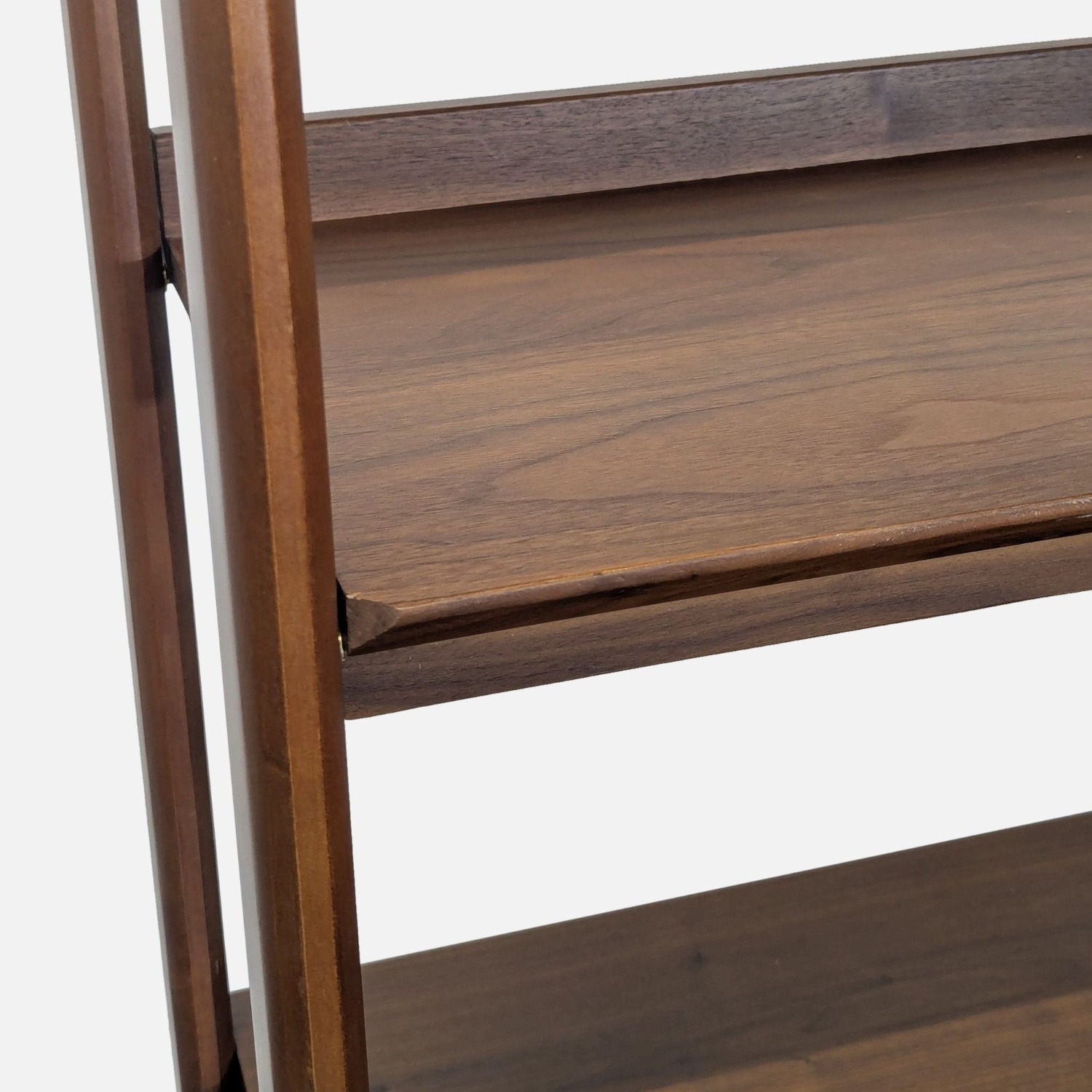 Crate & Barrel Tate Modern Walnut Bookshelf   - image-4