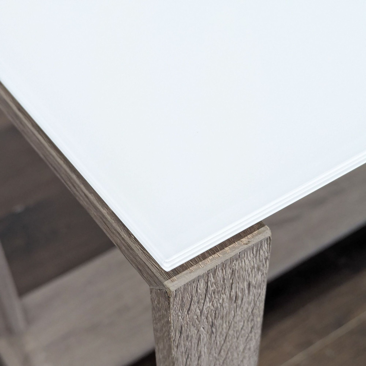 Whalen Furniture Cecile Glass Top Desk - image-8