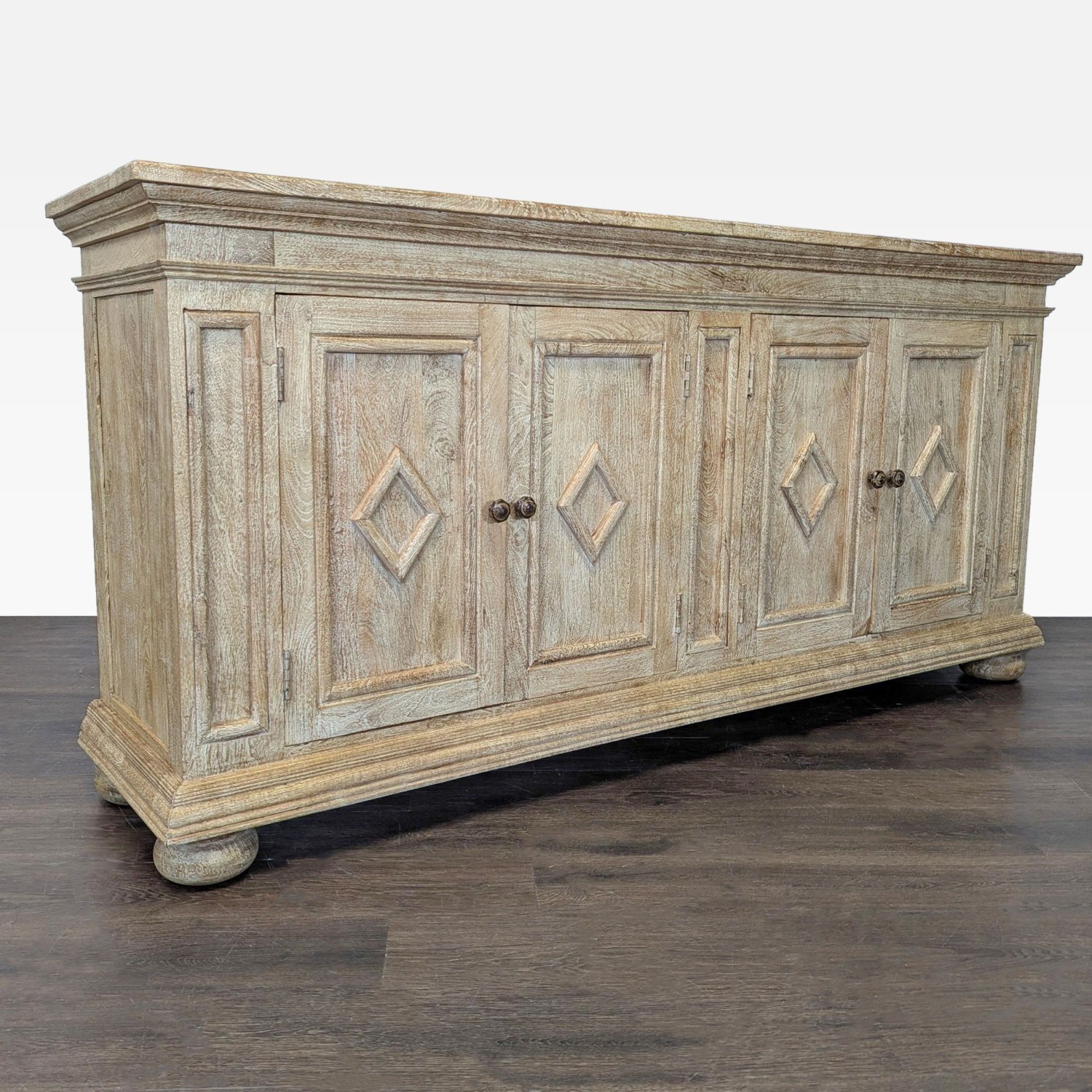 Rustic Four Door Buffet - image-6
