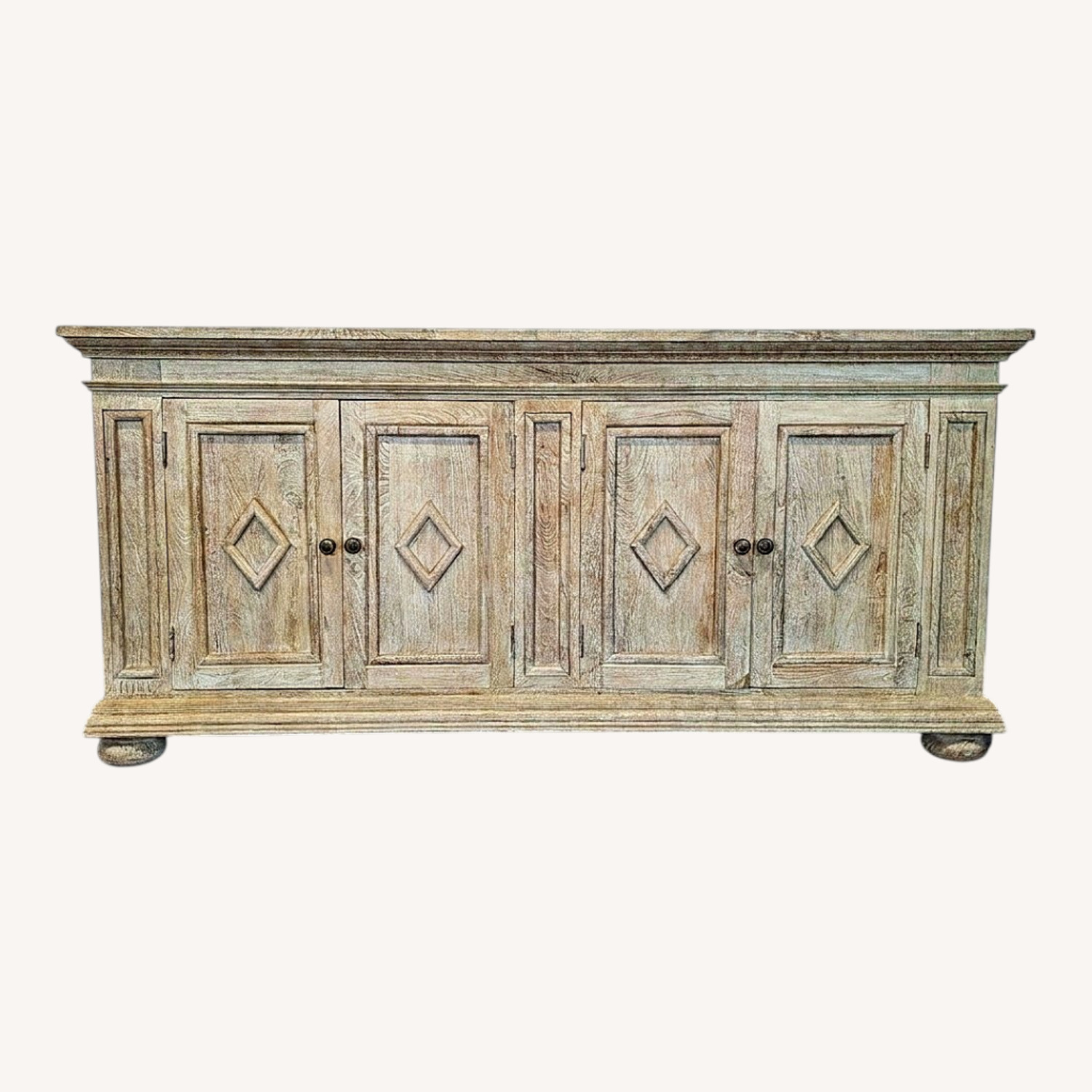 Rustic Four Door Buffet - image-0