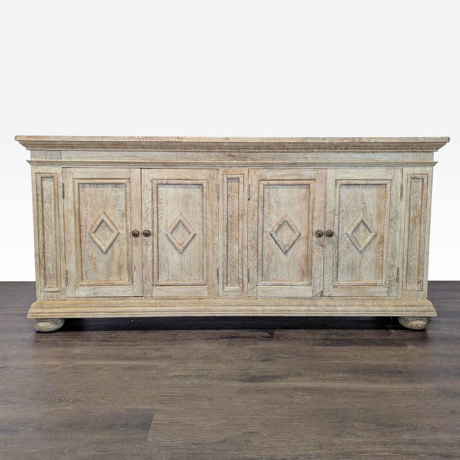 Rustic Four Door Buffet - image-8