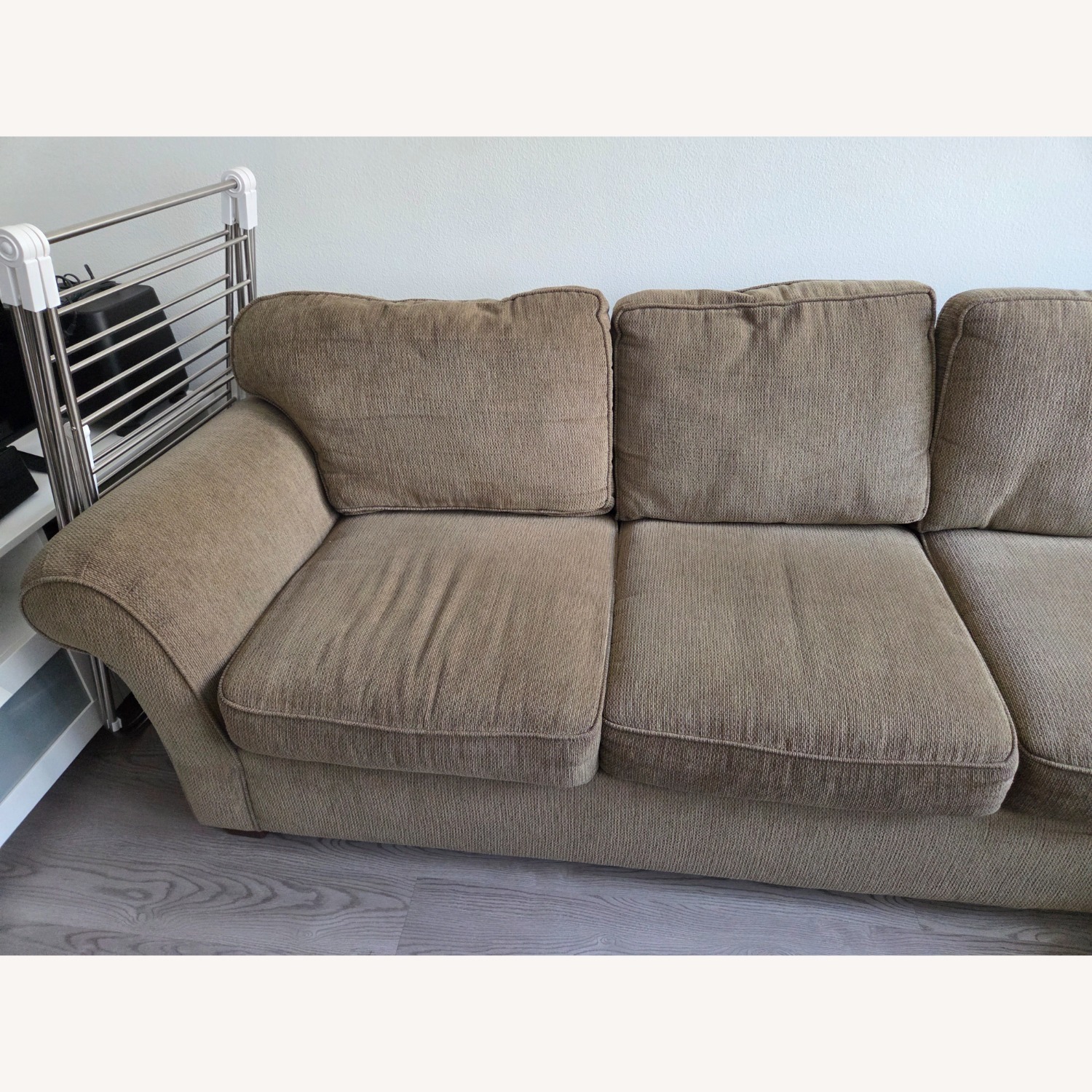 Bauhaus Light Brown 2 Piece Sectional - image-6