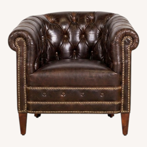 Used Roger + Chris Dark Brown Armchairs for sale on AptDeco