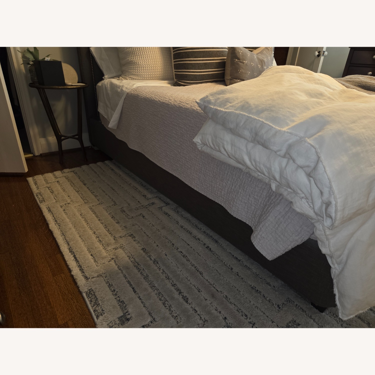 Serena & Lily CA King Bed Frame Nailhead Trim - image-2
