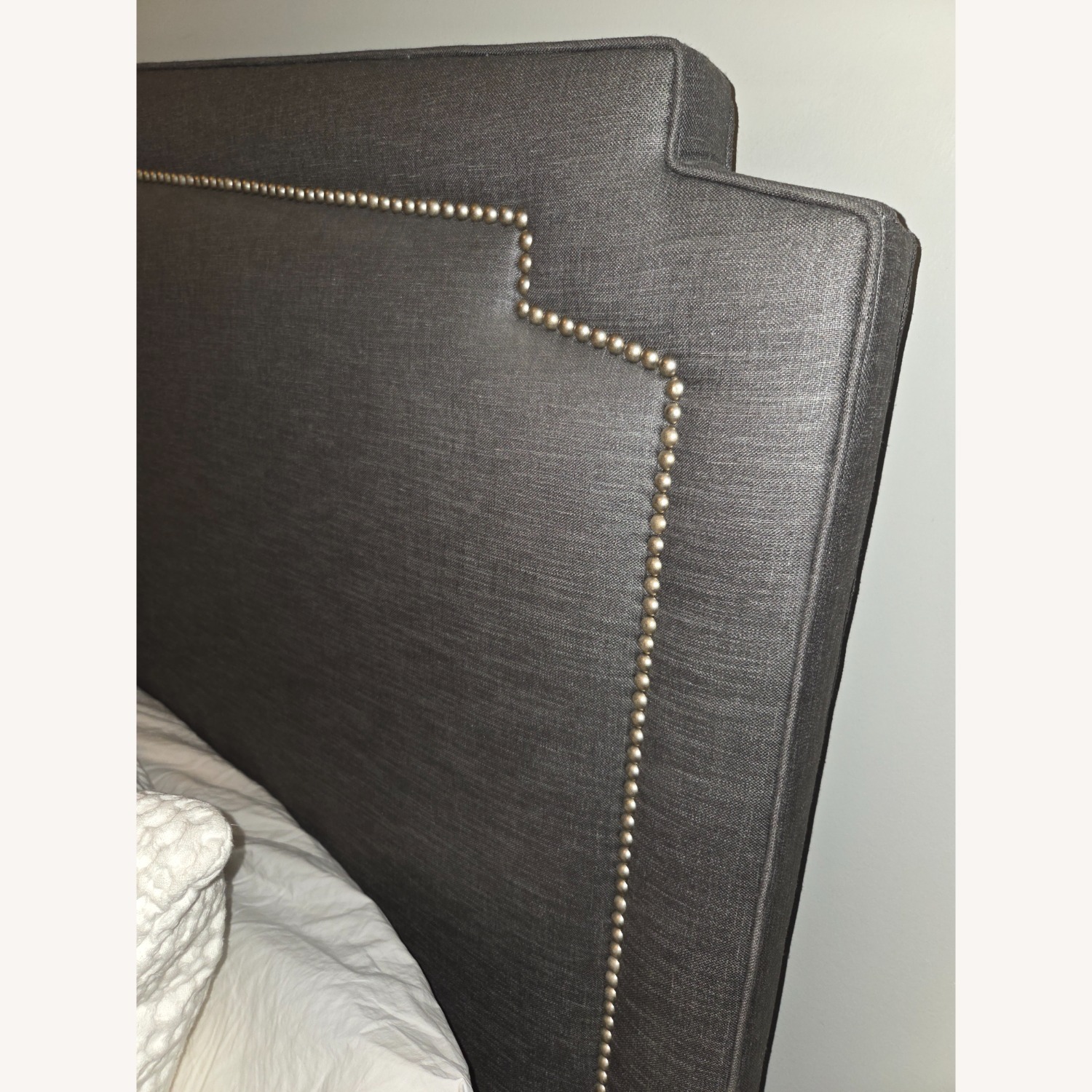 Serena & Lily CA King Bed Frame Nailhead Trim - image-3