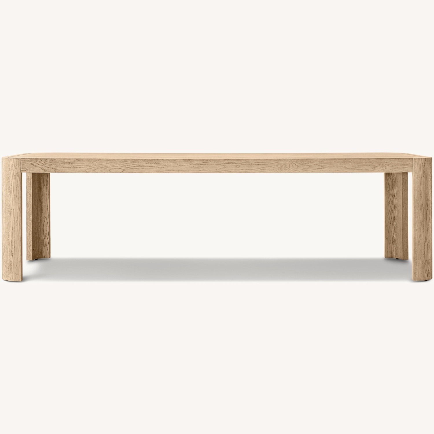 Restoration Hardware Natural Wood 72" Dining Table - image-4