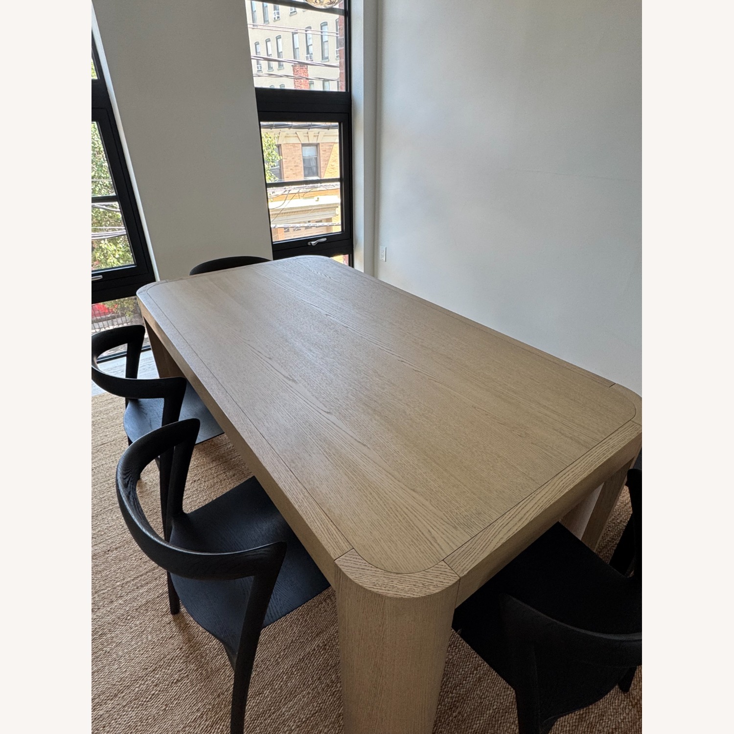 Restoration Hardware Natural Wood 72" Dining Table - image-3