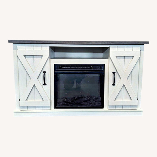 Used Twin Star Home Modern Farmhouse TV Stand for sale on AptDeco