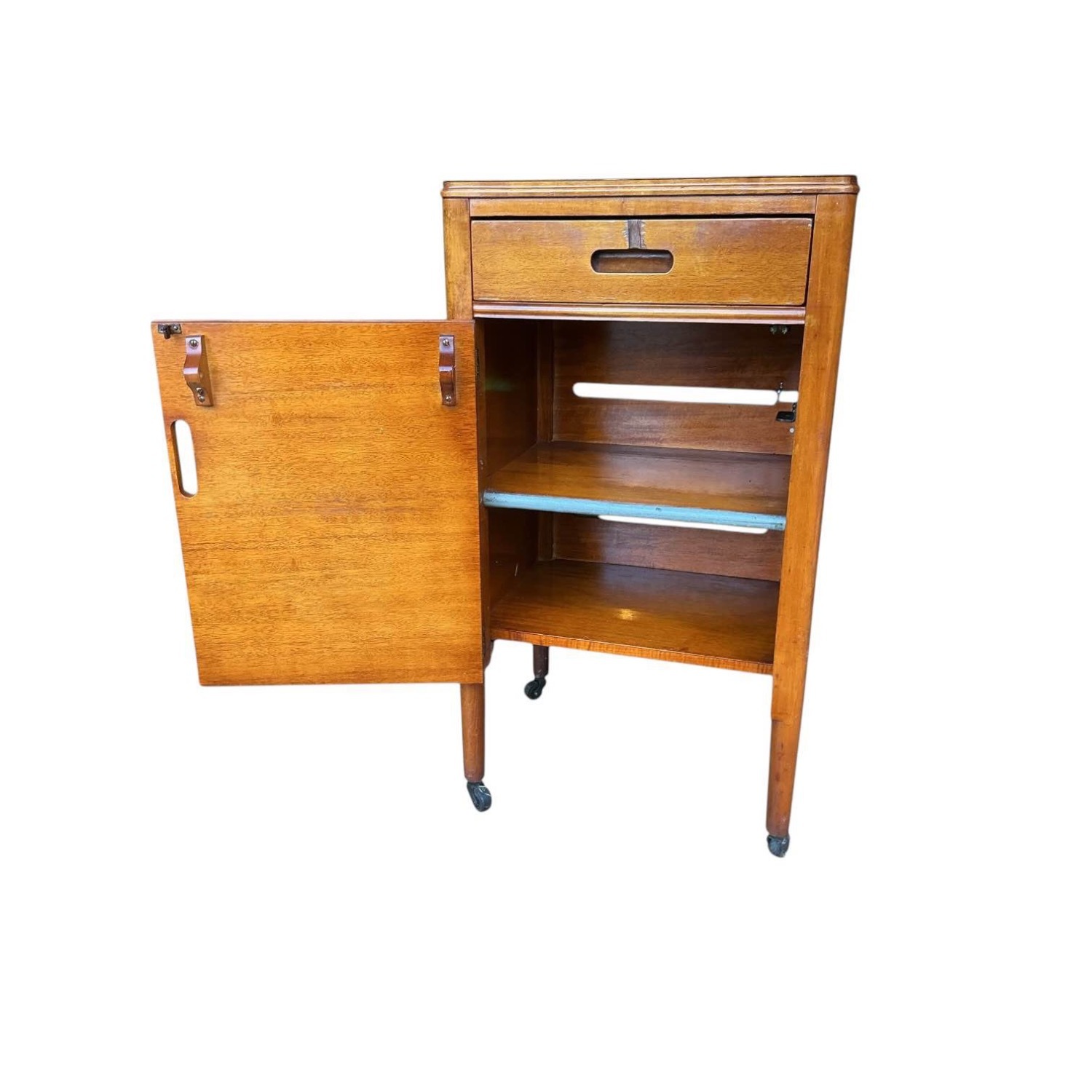 Vintage Medical Utility Cabinet Mid-20th Century - image-4