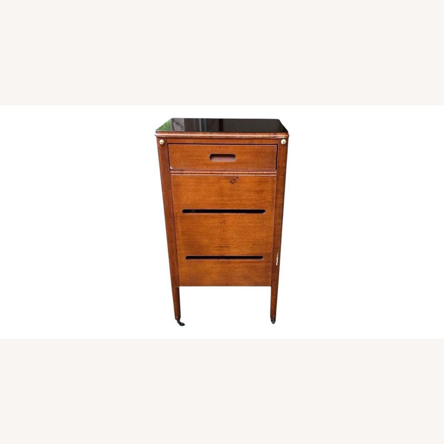 Vintage Medical Utility Cabinet Mid-20th Century - image-1