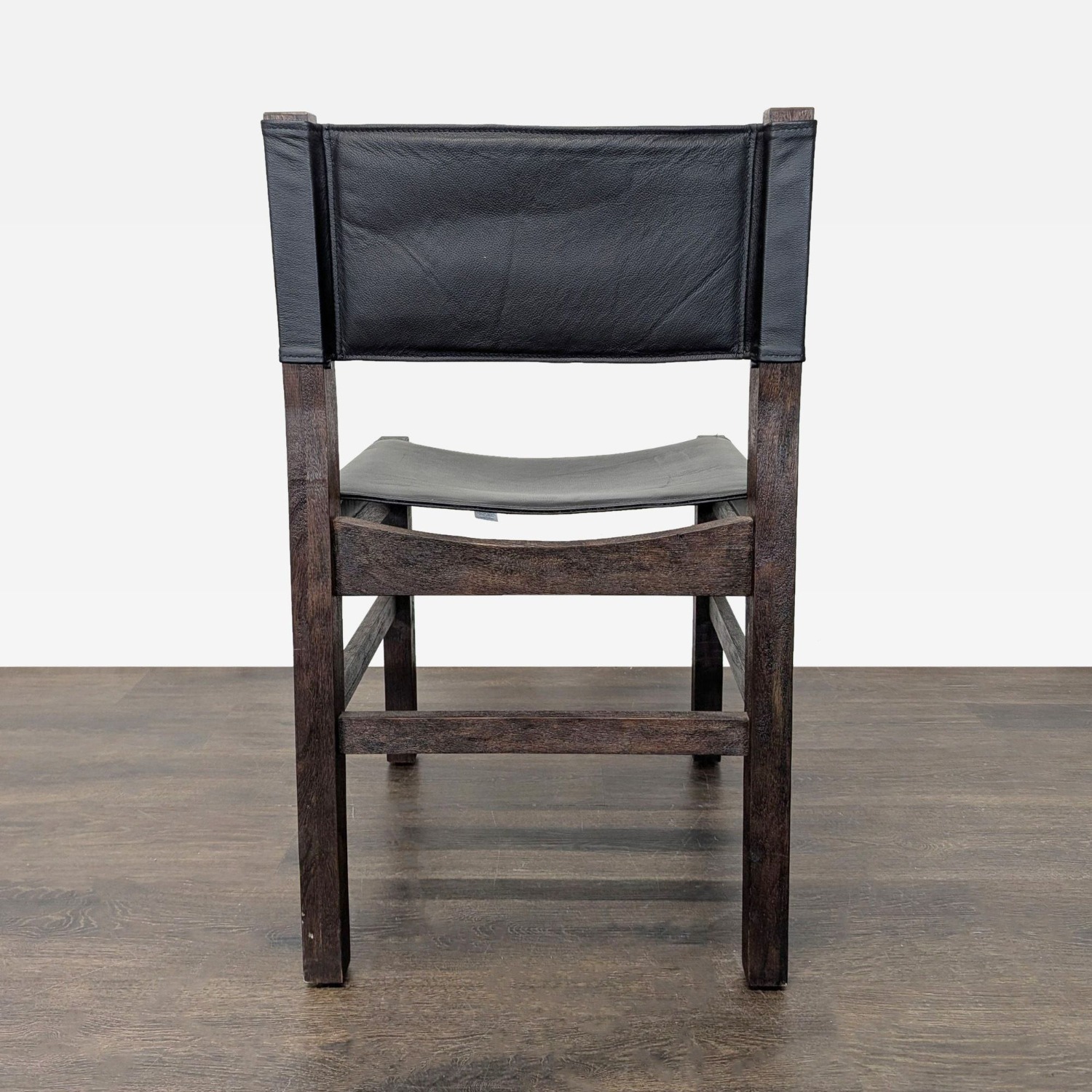 Restoration Hardware 9-Piece Wood and Leather Dining Set - image-13