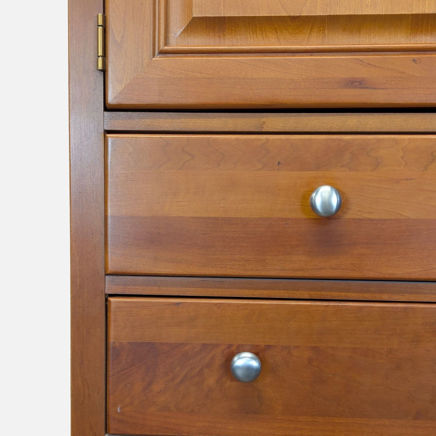 Stanley Furniture Cherry Door Chest / Armoire - image-2