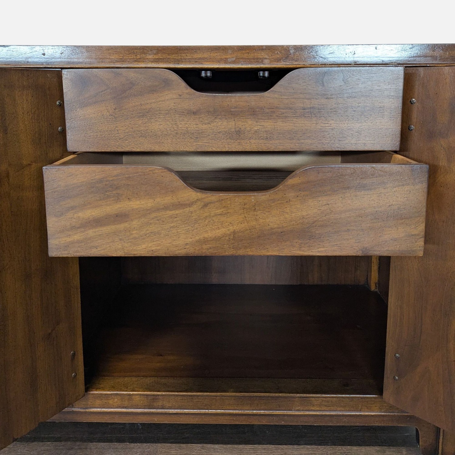 Drexel Heritage Dynasty Burl Walnut Asian-Inspired - image-10