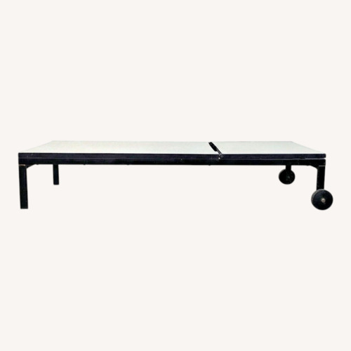 Used Ikea Outdoor Reclining Chaise Lounger with Wheels for sale on AptDeco