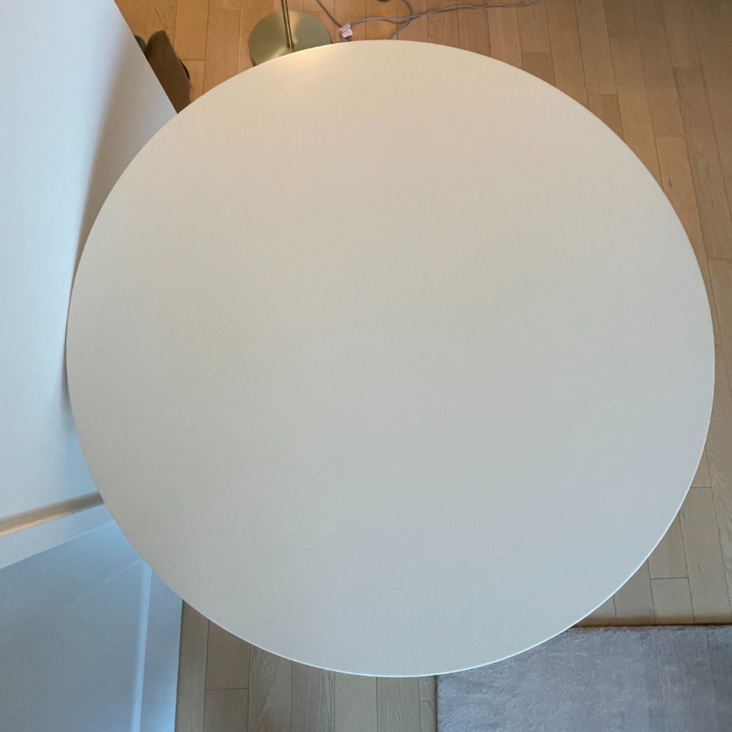 CB2 White Wood Dining Table - image-4