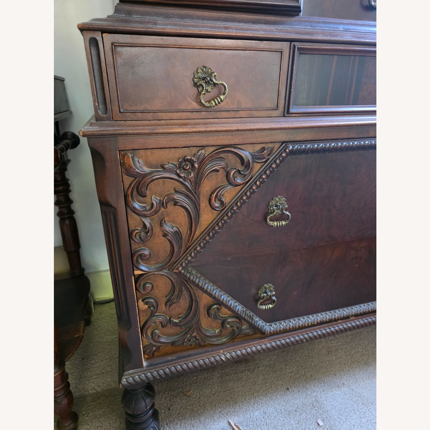 Vintage/Antique Finds Natural Wood Dresser - image-2