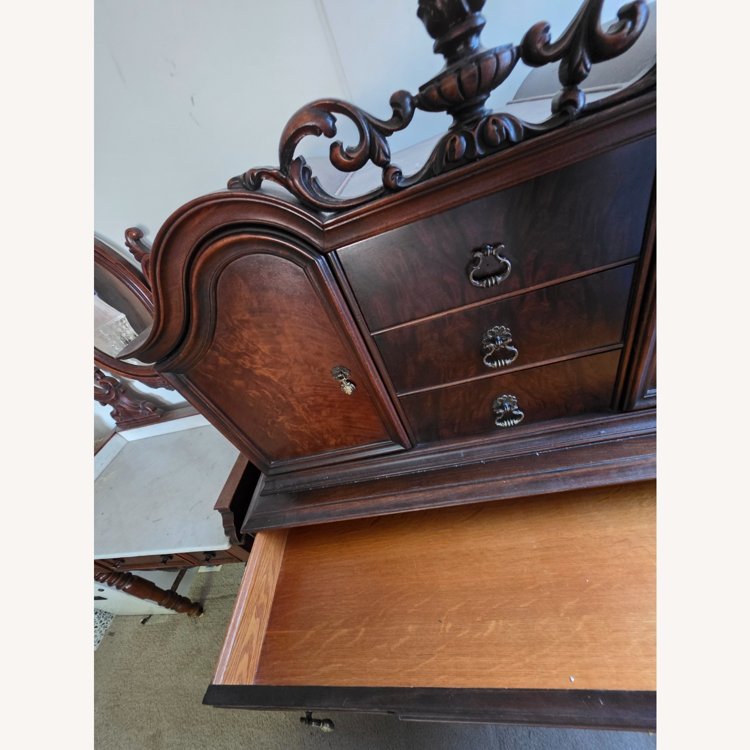 Vintage/Antique Finds Natural Wood Dresser - image-3