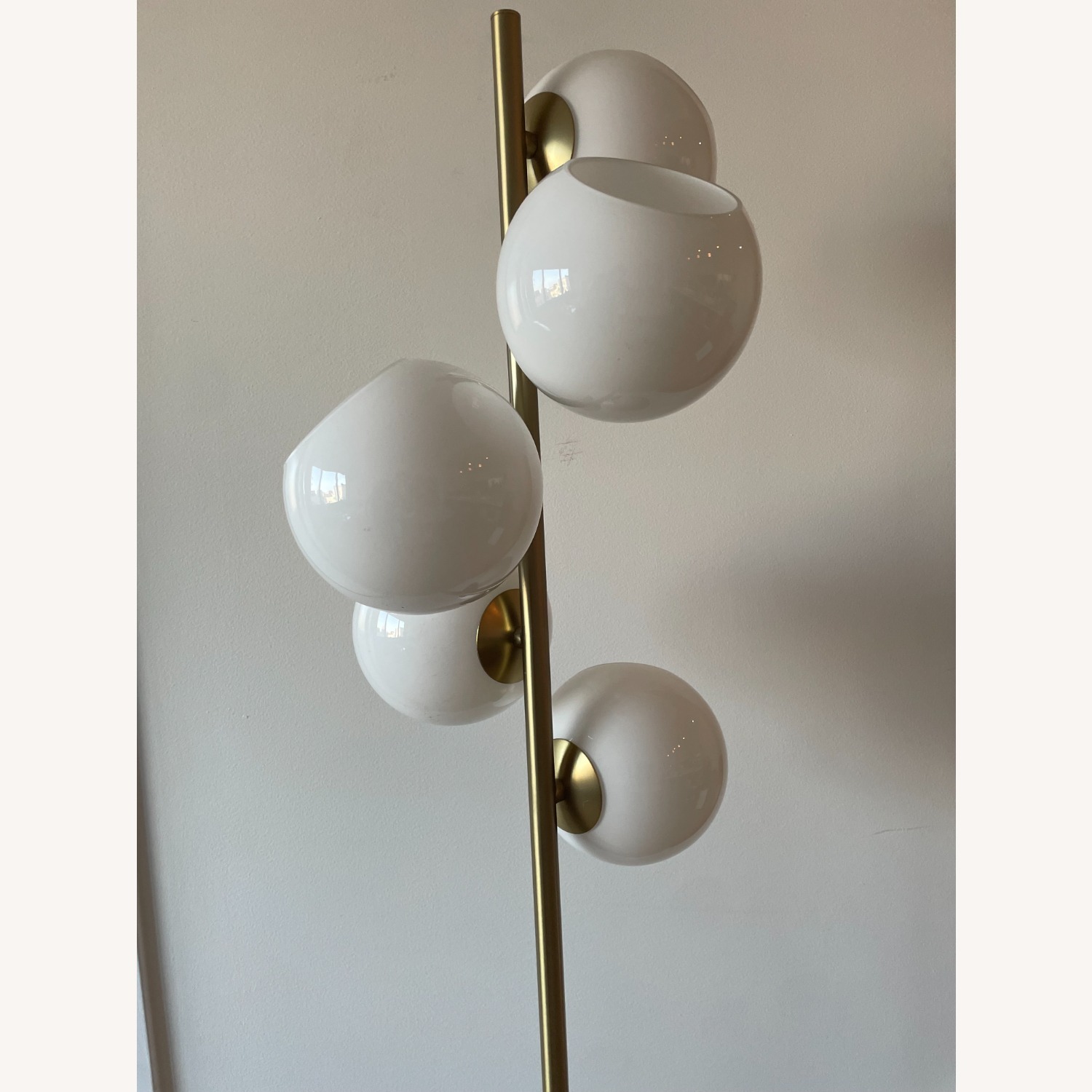 West Elm Transparent Floor Lamp - image-4