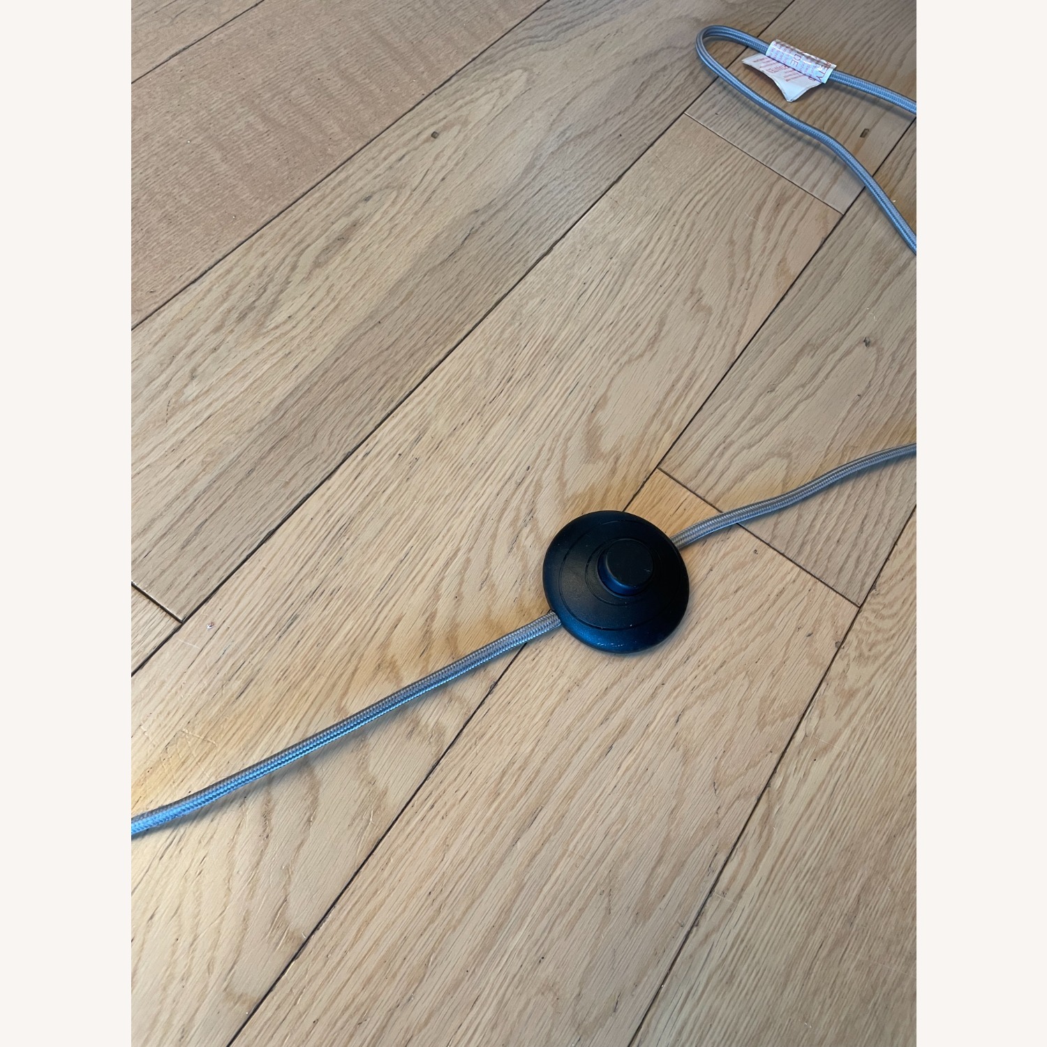 West Elm Transparent Floor Lamp - image-7