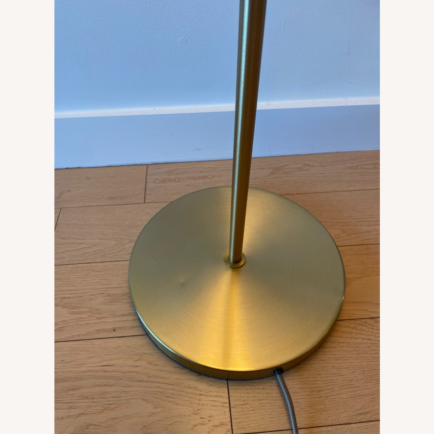 West Elm Transparent Floor Lamp - image-6