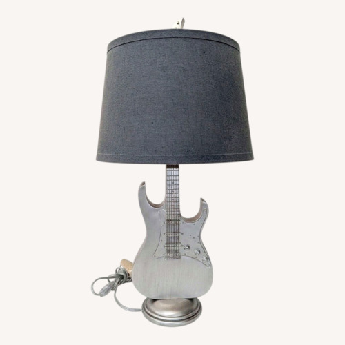 Used Pottery Barn Kids Electric Guitar Table Lamp  for sale on AptDeco