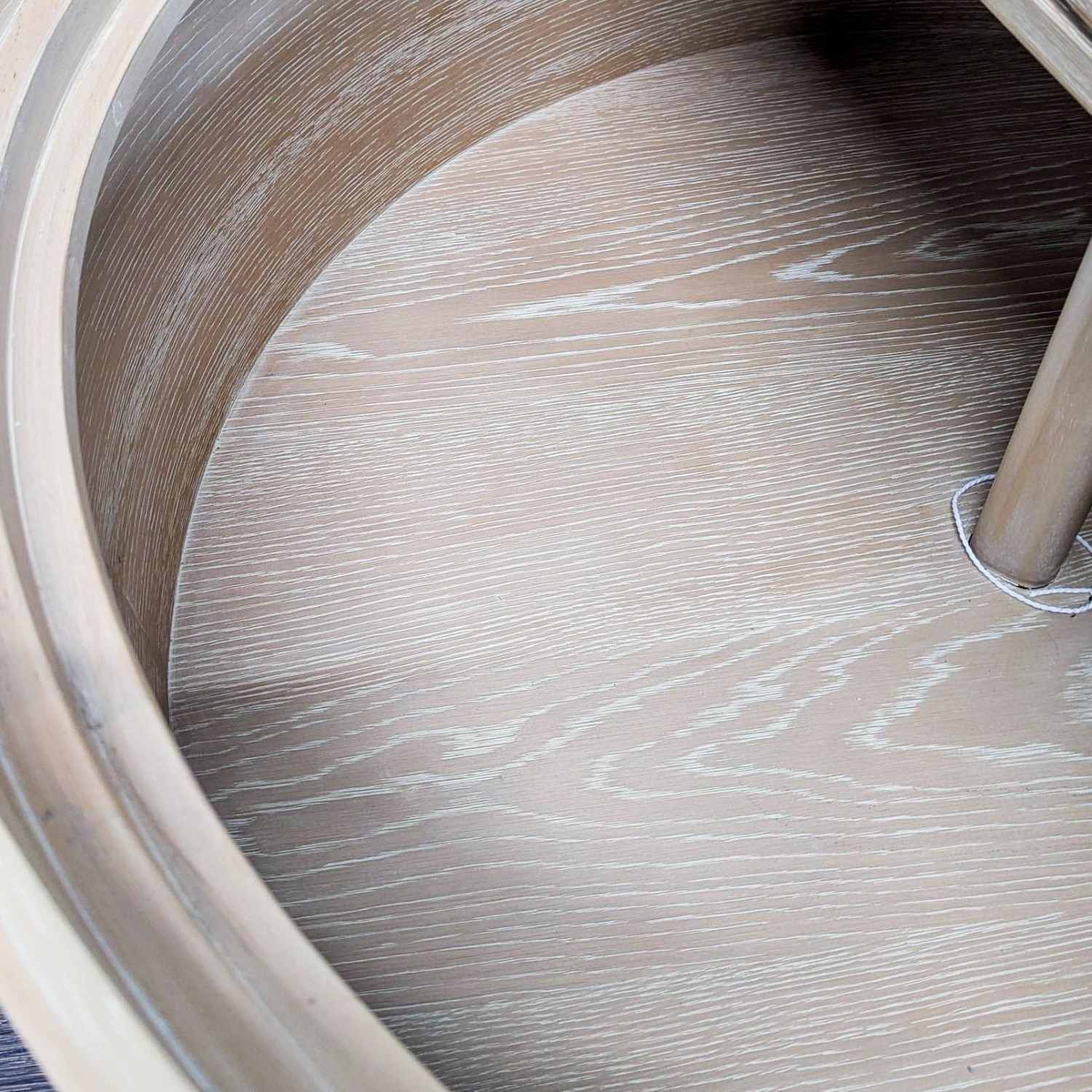 West Elm Volume Round Storage Drum Coffee Table - image-2
