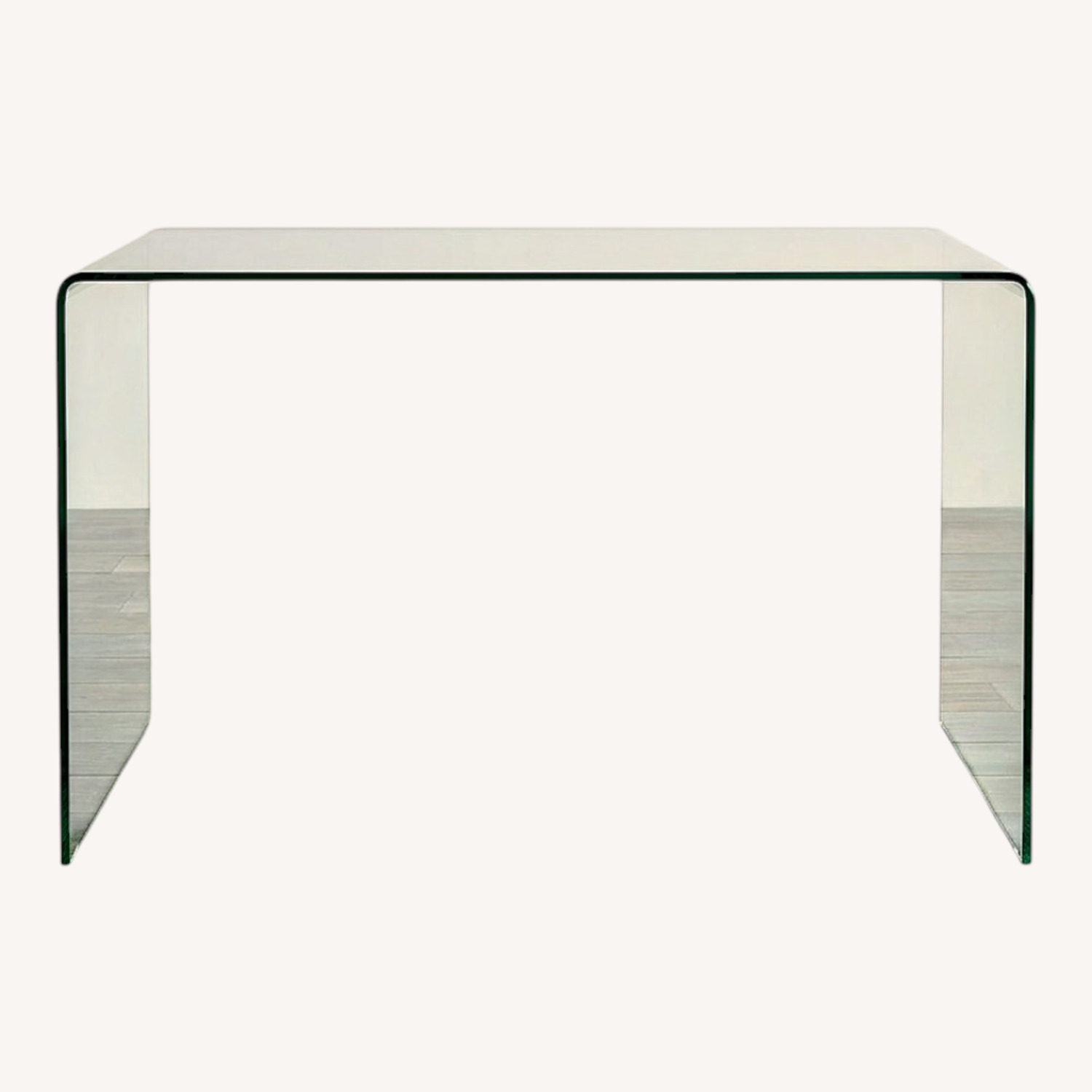Wisteria Transparent Glass Desk - image-0