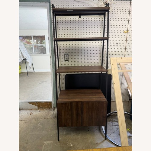 Used Walker Edison Industrial Ladder Bookshelf  for sale on AptDeco