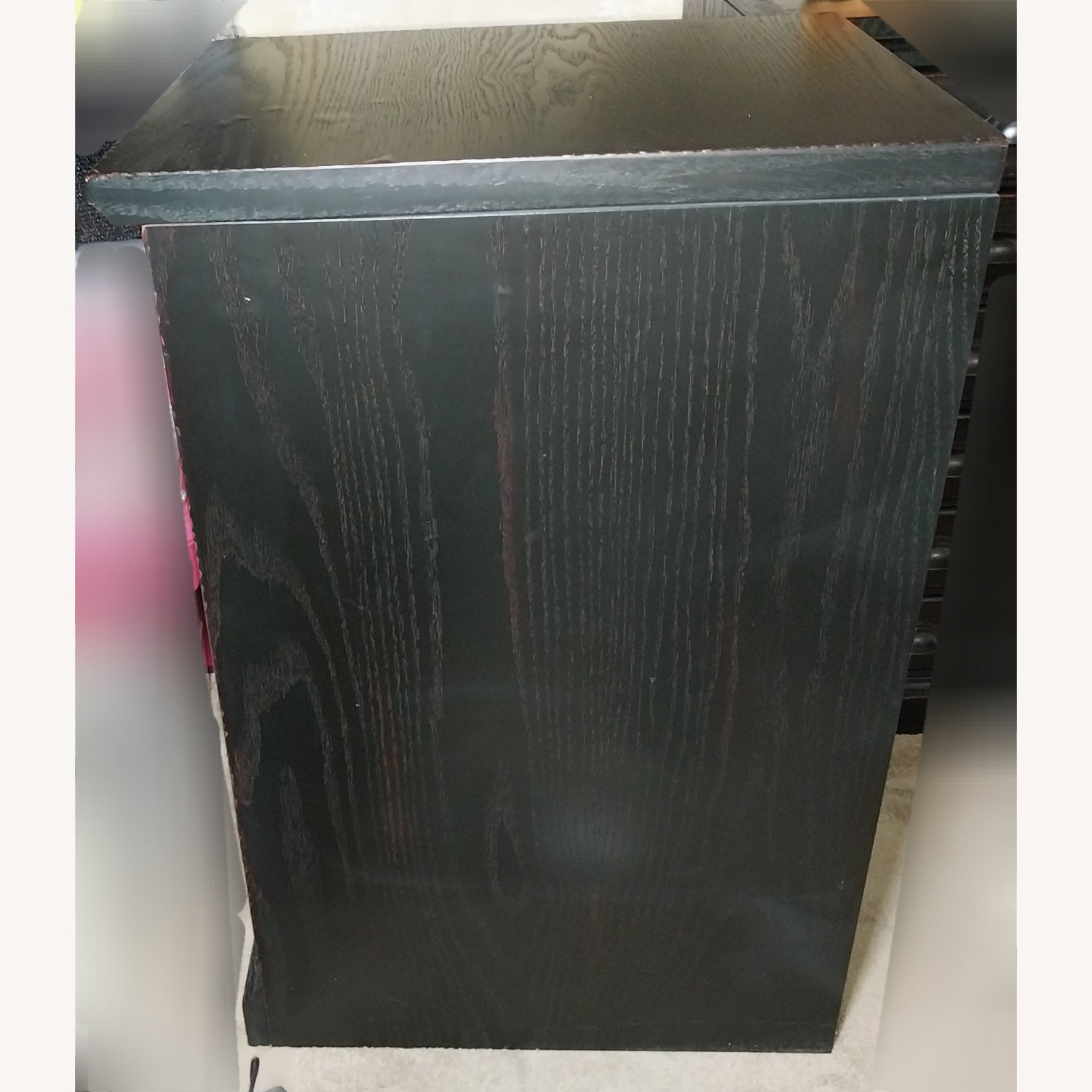 Pottery Barn Printer's Black Wood Media Storage for Desk - image-16