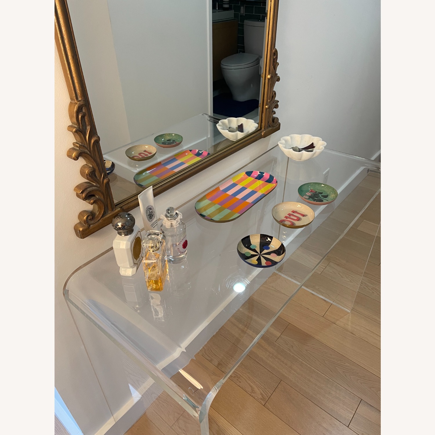 CB2 Transparent Side Table - image-6