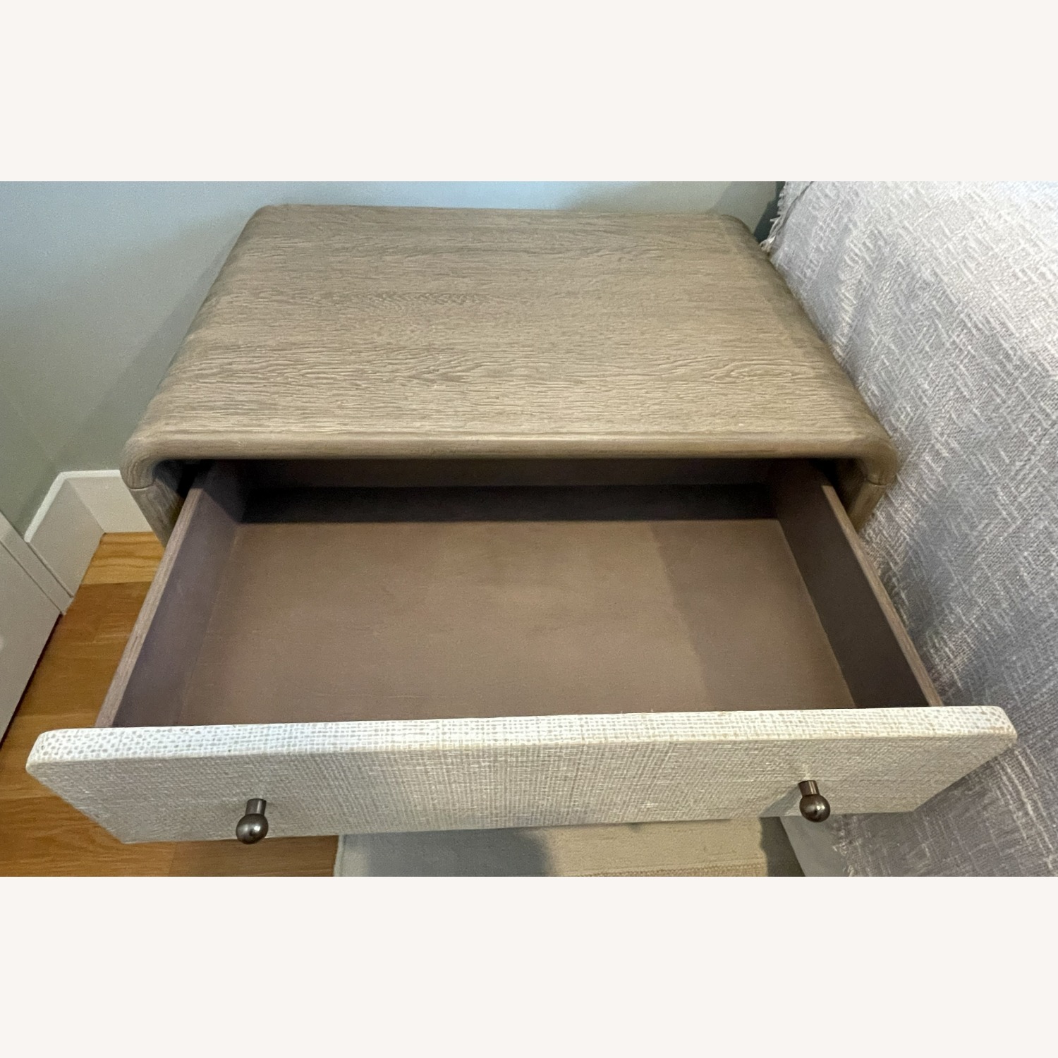 West Elm Modern Waterfall Nightstand 26" - image-8