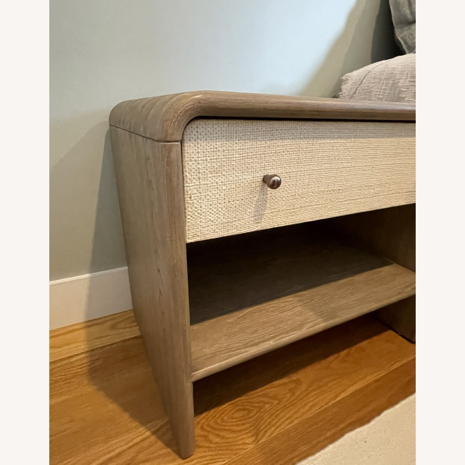 West Elm Modern Waterfall Nightstand 26" - image-9