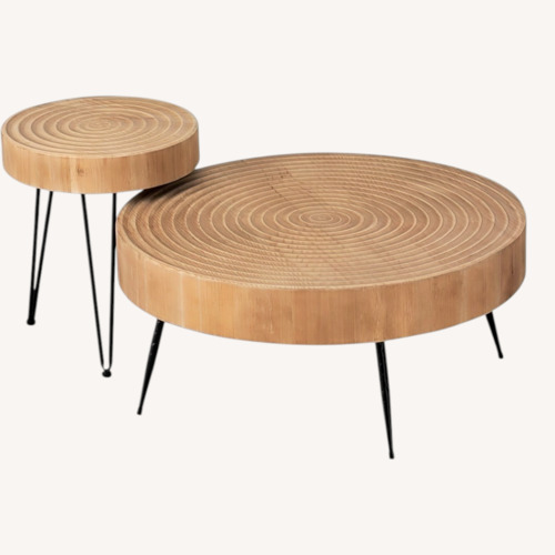 Used Amazon Coffee Table Set Modern Farmhouse for sale on AptDeco