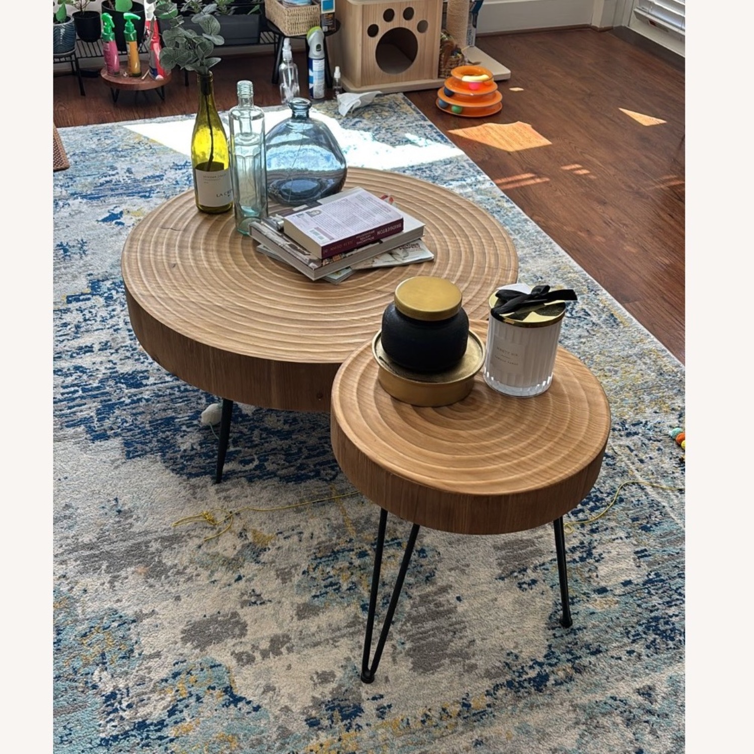 Amazon Coffee Table Set Modern Farmhouse - image-6