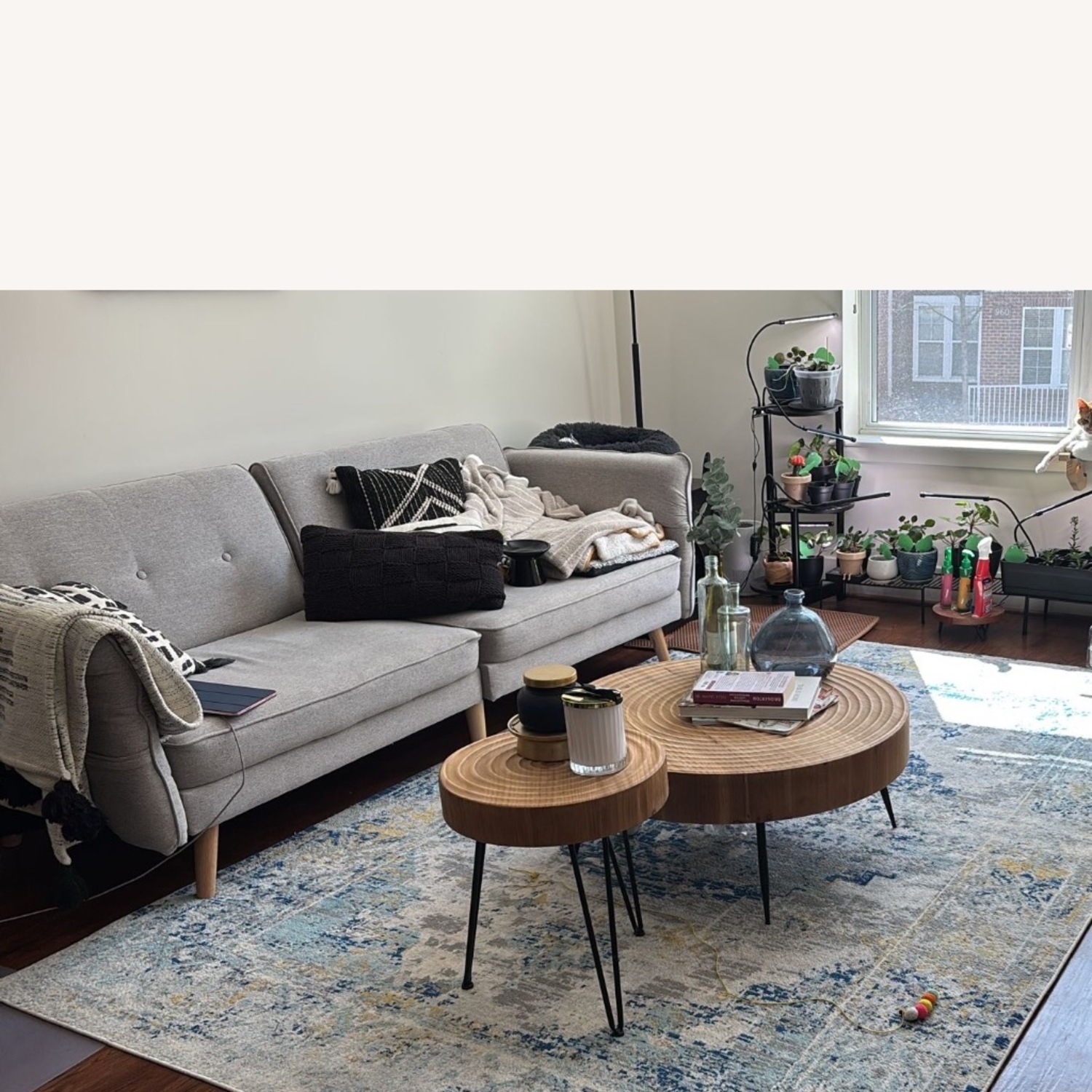 Amazon Coffee Table Set Modern Farmhouse - image-5